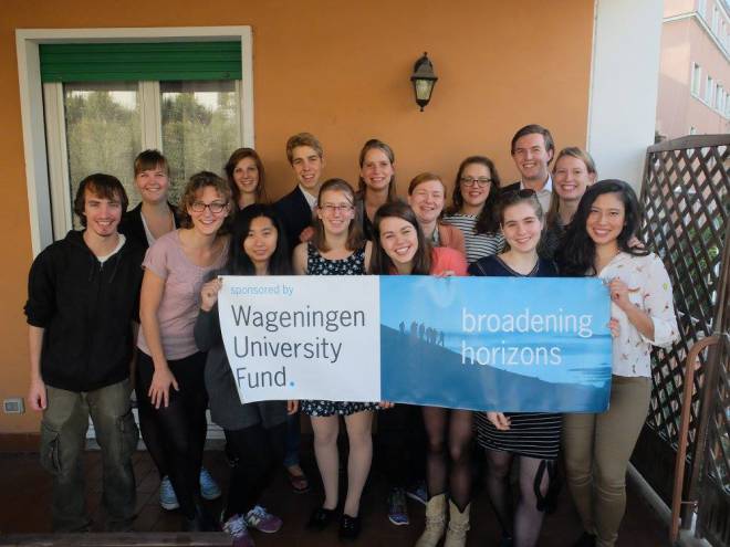 Students get ready to observe politics in action at the UN's Committee on World Food Security (photo by X. Jiang)